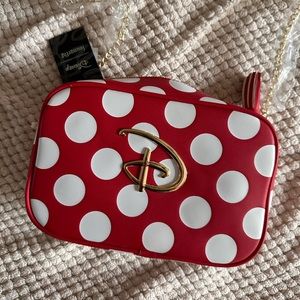 Disney Polka Dot Red Crossbody Bag by Loungefly